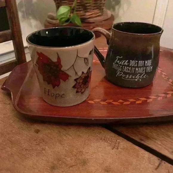 Do you need more HOPE and FAITH in your life? Then these mugs are for you! - Picture 2 of 7